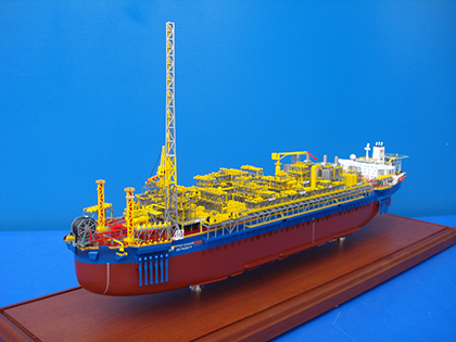 FPSO ship model